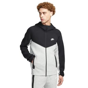 Nike Tech Fleece Sportswear Vest Lichtgrijs Zwart Wit