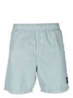 Stone Island short de bain à patch logo - Bleu