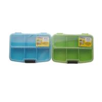 Bellson Opbergbox Met Deksel 6-Vaks 13x9cm (Prijs per stuk)