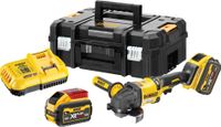 DeWalt DCG418X2 | Haakse Slijper | XR | FlexVolt | 54 V | 9,0Ah | Li-Ion | 125mm | Set - DCG418X2-QW - thumbnail