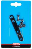 Elvedes remschijf adapter 140/160 mm voor aluminium zwart