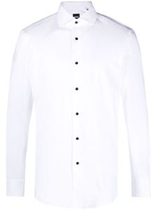 BOSS chemise boutonnée à manches longues - Blanc