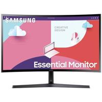 Samsung S36C Essential Monitor S27C366EAU, Curved, 27 inch, VA Panel, Full HD-resolutie, Eco Saving Plus, AMD FreeSync, 4 ms responstijd, vernieuwingssnelheid 75 Hz, zwart