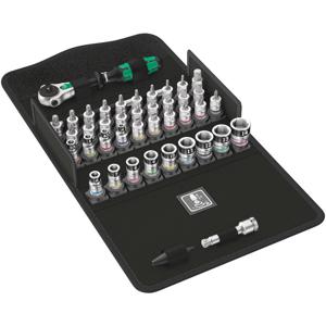 Wera 8100 SA All-in Zyklop Speed 05003755001 Dopsleutelset Metrisch 1/4 (6.3 mm) 42-delig