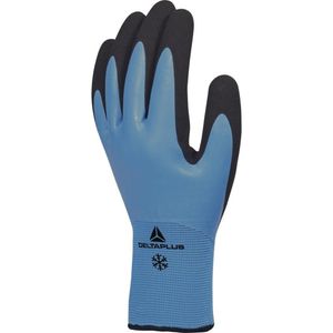 Delta Plus THRYM VV736 Werkplaatshandschoenen Blauw Acryl, Schuim, Latex, Polyamide 1 stuk(s)