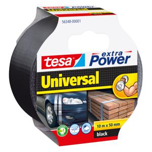 tesa UNIVERSAL 56348-00001-05 Textieltape tesa extra Power Zwart (l x b) 10 m x 50 mm 1 stuk(s)