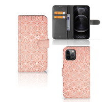 Apple iPhone 12 Pro Max Telefoon Hoesje Pattern Orange - thumbnail