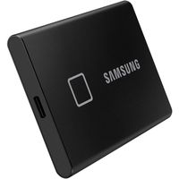 Samsung Portable T7 Touch 1 TB Externe SSD harde schijf USB 3.2 Gen 2 Zwart MU-PC1T0K/WW