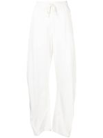 JNBY pantalon de jogging droit à lien de resserrage - Blanc