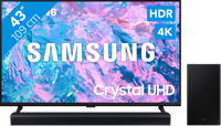 Samsung Crystal UHD 43CU7040 (2024) + Soundbar