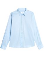 AMI Paris chemise boutonnée à manches longues - Bleu - thumbnail