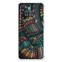 OPPO A57 | A57s | A77 4G Doorzichtige Silicone Hoesje Aztec - thumbnail