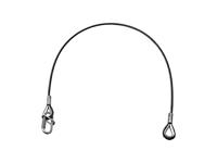 EUROLITE Veiligheidskabel UNV-5S 3x600mm tot 5kg sw