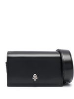 Alexander McQueen petit sac porté épaule Skull - Noir