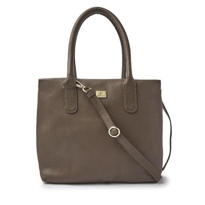 dR Amsterdam Leren Damestas Teak