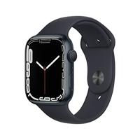 Apple Watch Series 7 (GPS, 45MM) Middernacht Aluminium Case with Middernacht Sport Band (Refurbished)