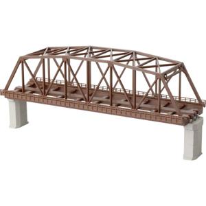 Rokuhan 7297060 Z Vakwerkbrug 2 sporen Z Rokuhan rails (met ballastbed) Bruin