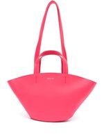 Patrizia Pepe Minimal City leather tote bag - Rose