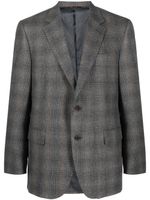 Canali blazer à carreaux - Gris - thumbnail