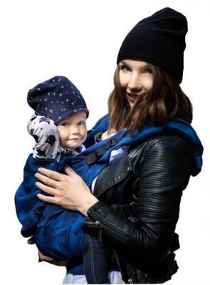 Kinder Hop draagzak Multi Soft Dots