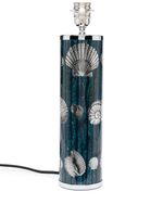 Fornasetti base de lampe à imprimé coquillage - Bleu - thumbnail