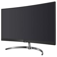 Philips 248E9QHSB Curved Monitor 23,6 inch, VGA, HDMI, 1920 x 1080, 75 Hertz, FreeSync, 4 ms reactietijd, zwart