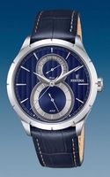 Horlogeband Festina F16892-3 Leder Blauw 23mm - thumbnail