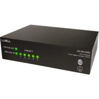 Luxul 5-poorts Gigabit PoE+ onbeheerde switch met PoE passthrough en 10 GBPS schakelcapaciteit / 5-poorts netwerkswitch. PoE-aangedreven