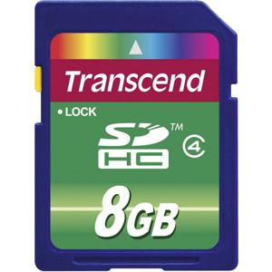 Transcend Standard SDHC-kaart Industrial 8 GB Class 4