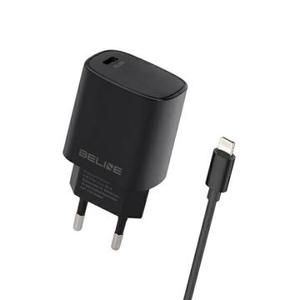 Beline PD 3.0 20W Lightning-oplader - iPhone 14/13/12/X/iPad Pro - Zwart