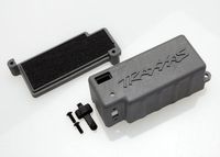 Box, battery (grey)/ adhesive foam chassis pad/charge jack plug (rubber) - thumbnail