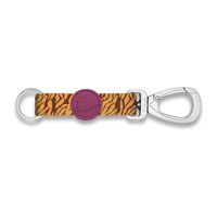 Morso Key cord sleutelhanger gerecycled jungle drum oranje - thumbnail