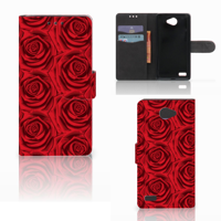 LG Bello 2 Hoesje Red Roses