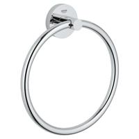 GROHE Essentials Handdoekring Chroom Wandmontage