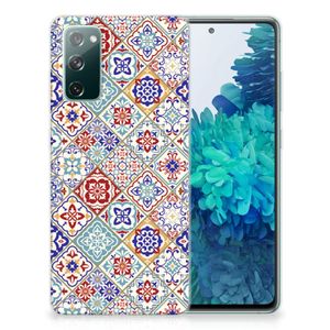 Samsung Galaxy S20 FE TPU Siliconen Hoesje Tiles Color