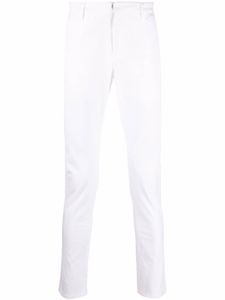 DONDUP pantalon chino à coupe slim - Blanc