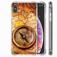 Apple iPhone Xs Max Telefoonhoesje met valbescherming Kompas