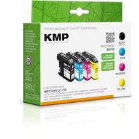 KMP inktcartridge compatibel met Brother LC-223BK dubbelpak JCP-J, MFC-J Series