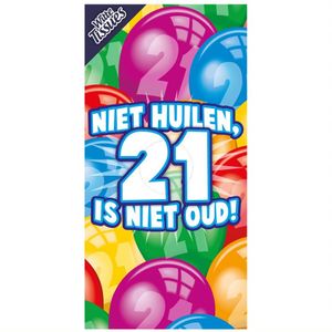 Tissuebox 21 Jaar