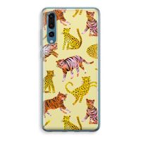 Cute Tigers and Leopards: Huawei P20 Pro Transparant Hoesje - thumbnail