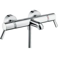 Hansgrohe Ecostat Comfort Care badkraan thermostatisch met verlengde grepen chroom 13115000 - thumbnail