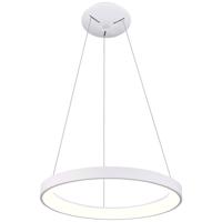 Deko Light Sculptoris 600 342193 Hanglamp LED LED vast ingebouwd Energielabel: E (A - G) 42 W Verkeerswit (RAL 9016)