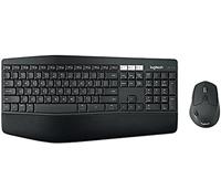 Logitech MK850 RF Wireless Bluetooth QWERTZ Zwitserland zwart - toetsenborden (standaard, draadloos, RF Wireless + Bluetooth, QWERTZ, zwart, muis inbegrepen)