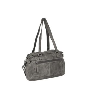 Justified Bags Justified® Roma - Handtas - Schoudertas - Shopper -Grey