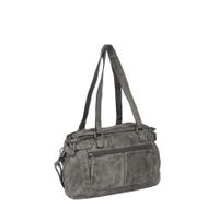 Justified Bags Justified® Roma - Handtas - Schoudertas - Shopper -Grey - thumbnail