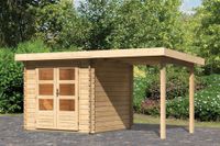 Woodfeeling | Tuinhuis Bastrup 2 met Overkapping 2,0