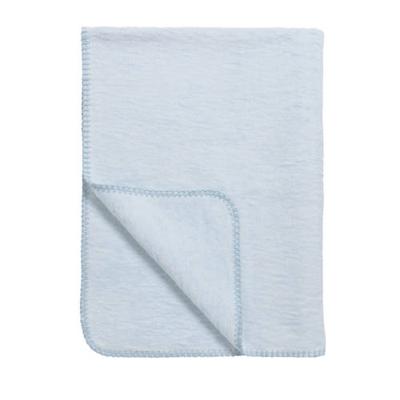 Meyco Uni wiegdeken 75x100 cm lichtblauw Meyco Uni wiegdeken 75x100 cm lichtblauw
