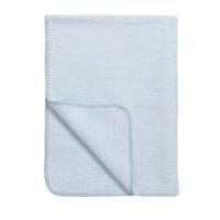 Meyco Uni wiegdeken 75x100 cm lichtblauw