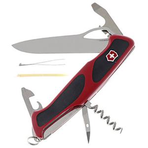 Victorinox RangerGrip 61 0.9553.MC Zwitsers zakmes Aantal functies 11 Rood, Zwart