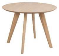 Eettafel Sezze Rond MDF Lichtbruin Ø100cm - Giga Living - thumbnail